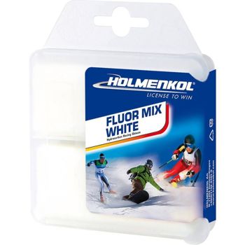 Sjezdový vosk HOLMENKOL Fluormix White 2x35g