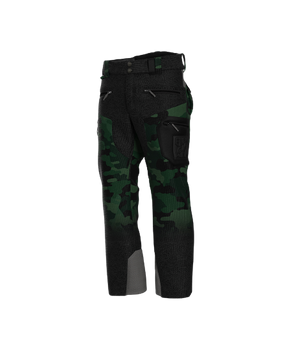 Ski pants ENERGIAPURA Velvet Grong Printed Camouflage/Green - 2023/24