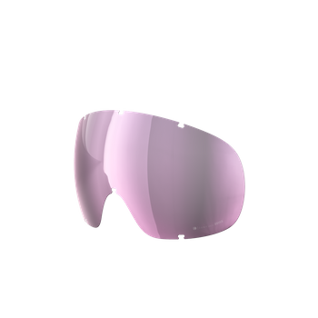 Sklo do brýlí POC Fovea Mid/Fovea Mid Race Lens Clarity Highly Intense/Low Light Pink - 2024/25