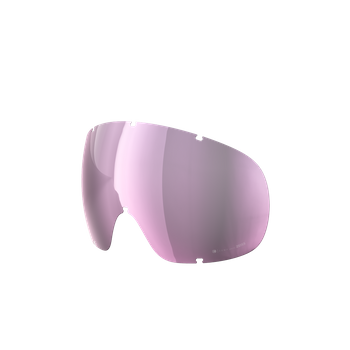 Sklo do brýlí POC Fovea Mid Race Lens Clarity Highly Intense/Low Light Pink - 2023/24