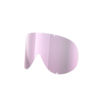 Sklo do brýlí POC Retina Mid/Retina Mid Race Lens Clarity Highly Intense/Low Light Pink - 2024/25