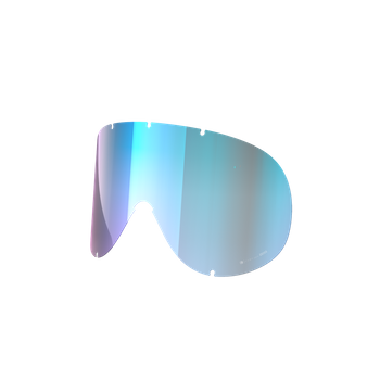 Sklo do brýlí POC Retina Mid/Retina Mid Race Lens Clarity Highly Intense/Partly Sunny Blue - 2024/25