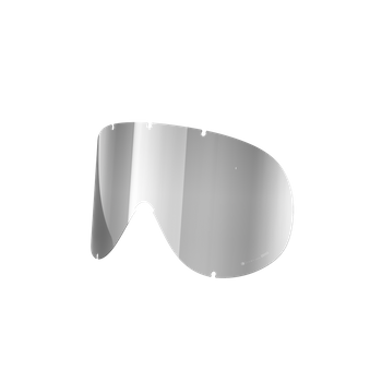 Sklo do brýlí POC Retina Mid/Retina Mid Race Lens Clarity Highly Intense/Sunny Silver - 2024/25