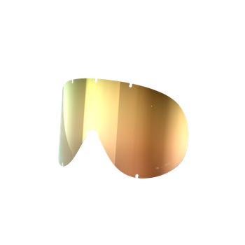 Sklo do brýlí POC Retina Mid/Retina Mid Race Lens Clarity Intense/Sunny Gold - 2024/25