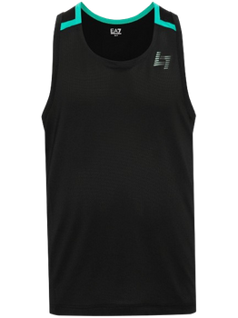 Top Emporio Armani Man Jersey Tank Black