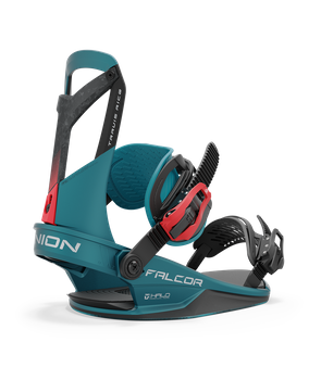 Vázání na Snowboard Union Falcor Teal - 2024/25