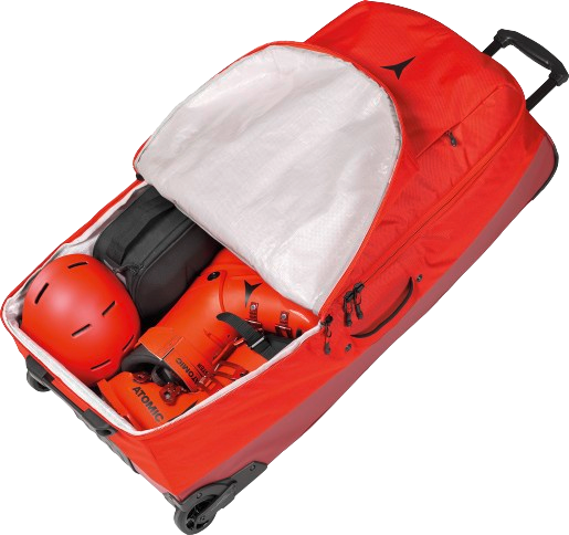 Cestovní taška Atomic RS Trunk 130L Red/Rio Red 130l - 2024/25