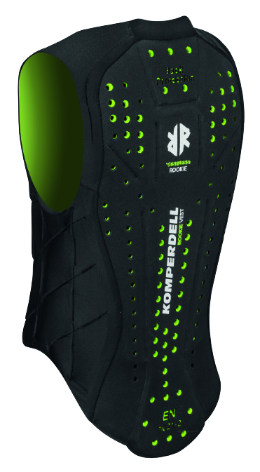 Chránič Komperdell Ballistic Vest Junior Black/Green - 2024/25