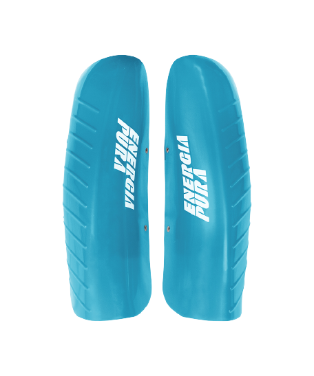 Chrániče holení ENERGIAPURA Shinguard Racing Turquoise/White Senior - 2023/24