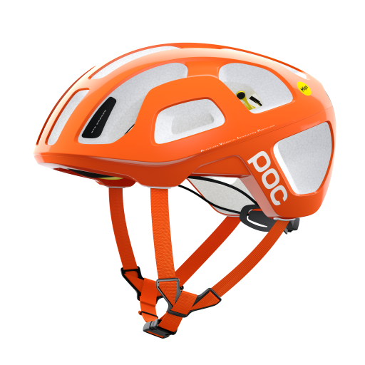 Cyklistická helma POC Octal MIPS Fluorescent Orange AVIP - 2024