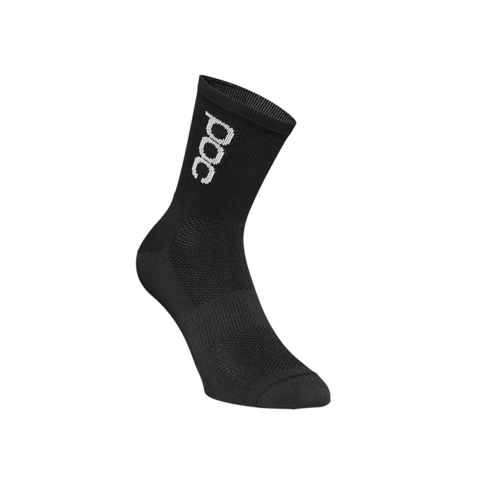 Cyklistické ponožky POC Essential Road Sock Short Uranium Black - 2024