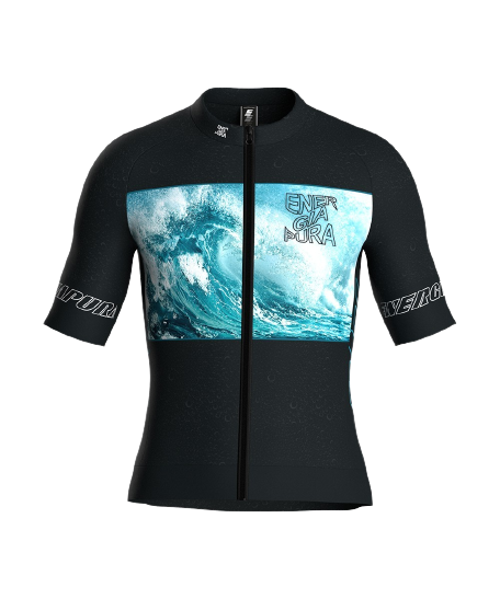 Cyklistický dres Energiapura T-Shirt Full Zip Life Wave Men/Ragl Alexander - 2023