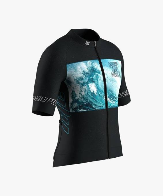 Cyklistický dres Energiapura T-Shirt Full Zip Life Wave Men/Ragl Alexander - 2023