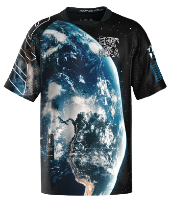 Cyklistický dres Energiapura T-Shirt MC Downhill Ilio Planet - 2023