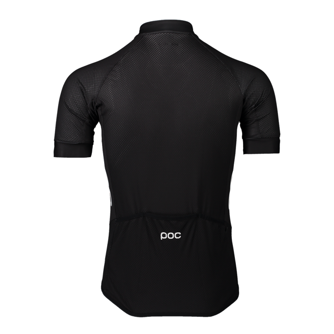 Cyklistický dres POC ESSENTIAL ROAD LIGHT JERSEY URANIUM BLACK - 2020