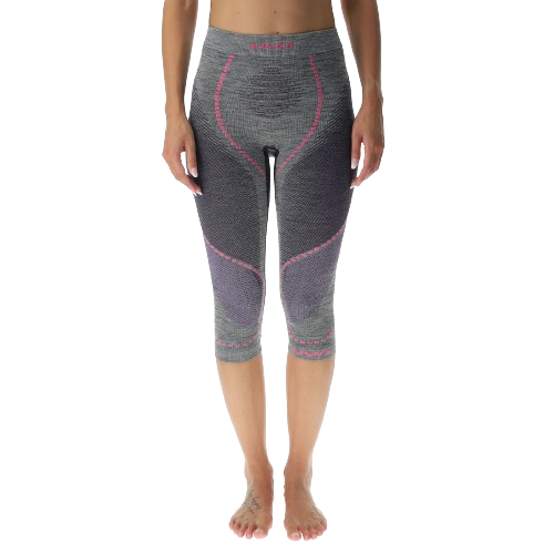 Funkční kalhoty UYN Woman Ambityon UW Pant Medium Melange Black Melange/Purple/Raspberry - 2024/25