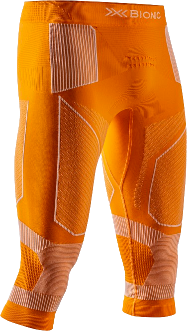 Funkční kalhoty X-Bionic Energy Accumulator Light Pants 3/4 Men Blazing Orange/Arctic White - 2024/25