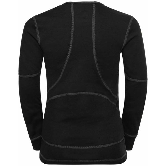 Funkční prádlo Odlo Active X-Warm Kids Eco BL Top Crew Neck LS Black - 2023/24