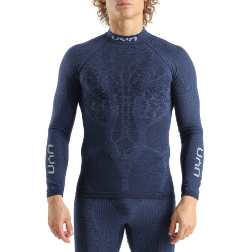 Funkční triko UYN Man Elevatyon Biomorph UW Shirt Long SL Turtle New Neck Indaco - 2024/25