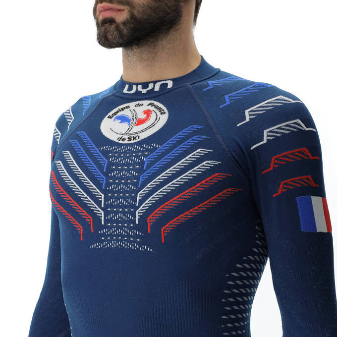 Funkční triko UYN Natyon 3.0 France UW Shirt LG SL Turtle Neck - 2024/25