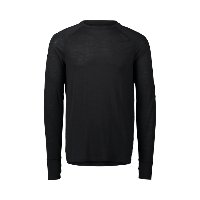 Jersey Poc M's Light Merino Jersey Uranium Black - 2023/24