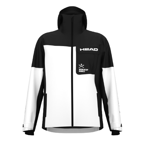 Lyžařská bunda HEAD Race Nova Jacket Black/White - 2024/25