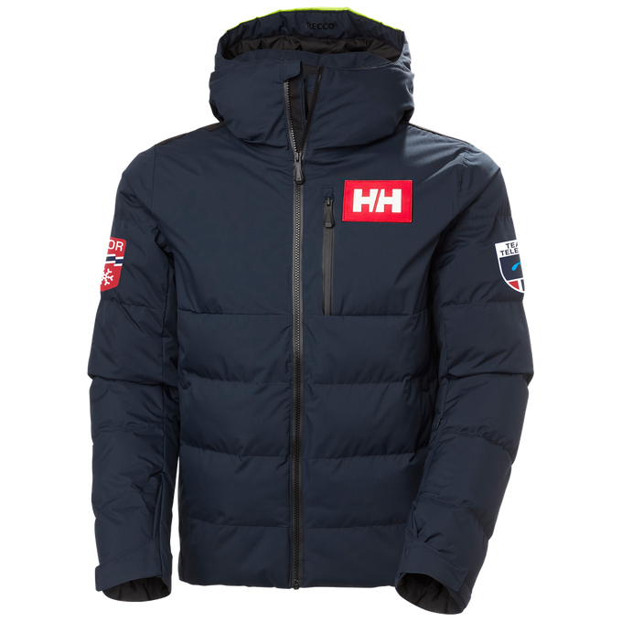 Lyžařská bunda Helly Hansen Kvitfjell Race Puffy Jacket Navy NSF Replica - 2024/25