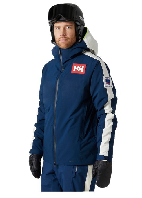 Lyžařská bunda Helly Hansen World Cup Insulated Jacket Ocean NSF - 2023/24