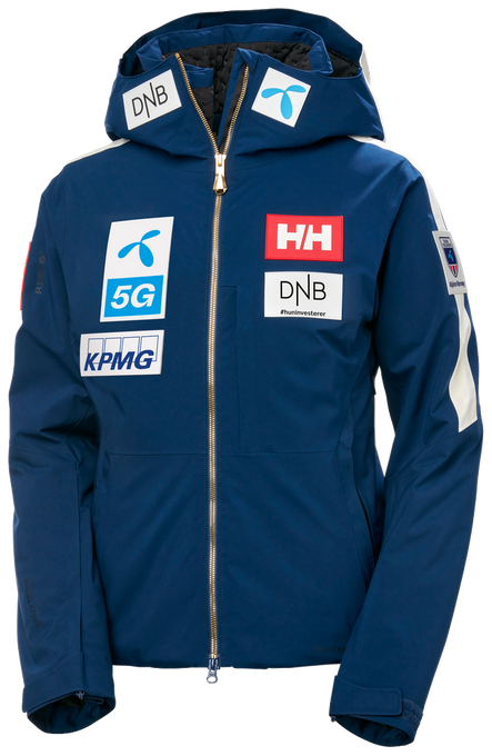 Lyžařská bunda Helly Hansen World Cup Insulated Jacket Ocean NSF - 2023/24