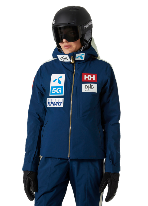 Lyžařská bunda Helly Hansen World Cup Insulated Jacket Ocean NSF - 2023/24