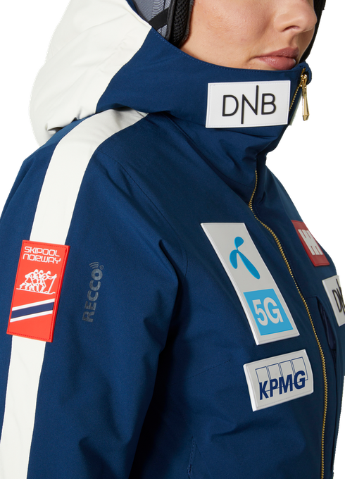 Lyžařská bunda Helly Hansen World Cup Insulated Jacket Ocean NSF - 2023/24