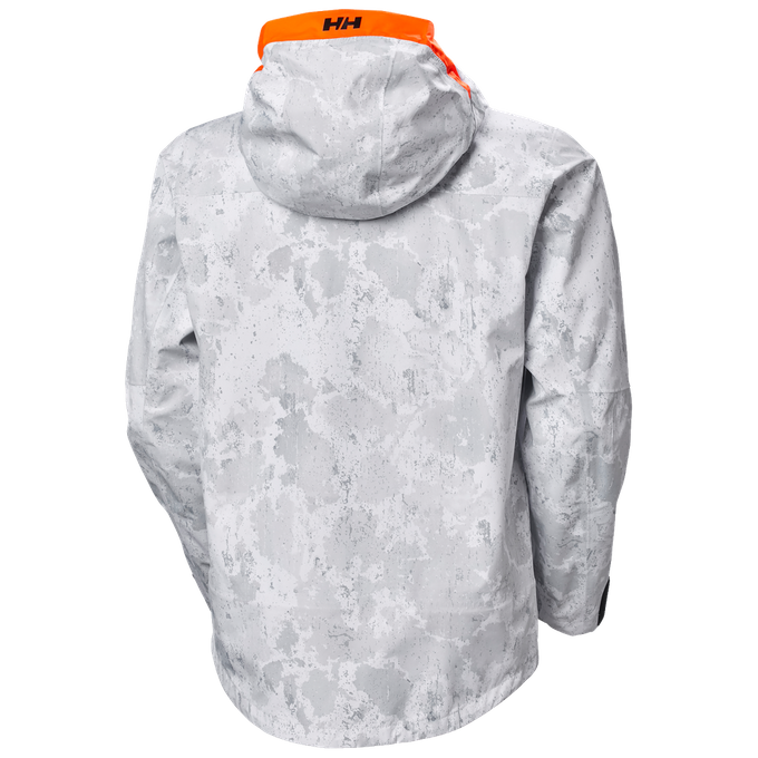 Lyžařská bunda Helly Helly Hansen Sogn Shell 2.0 Jacket Grey Fog Snow Camo Aop - 2024/25 