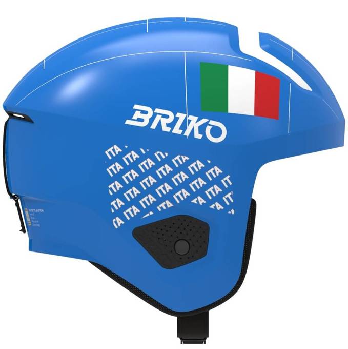 Lyžařská helma Briko Vulcano 2.0 Italia Shiny/Science Blue - 2024/25