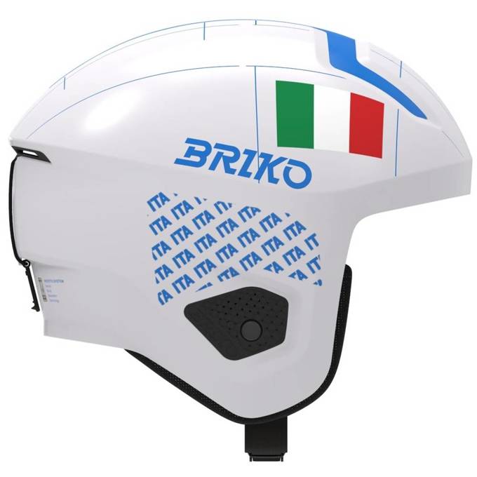 Lyžařská helma Briko Vulcano 2.0 Italia Shiny/White Science - 2023/24