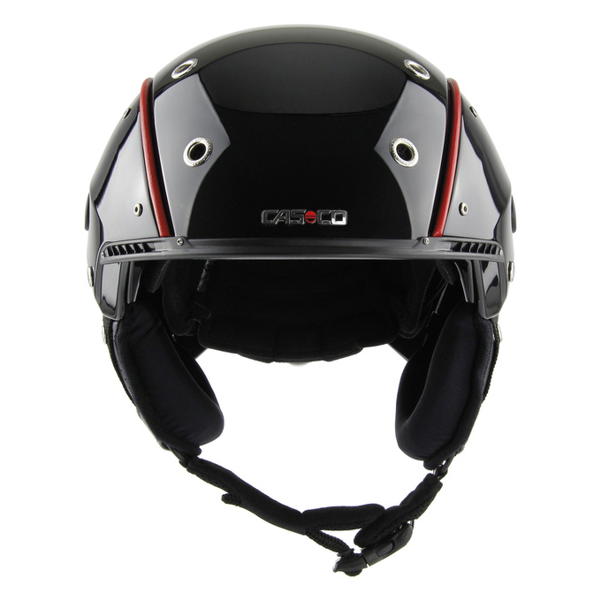 Lyžařská helma Casco SP-4.1 Black/Red - 2024/25