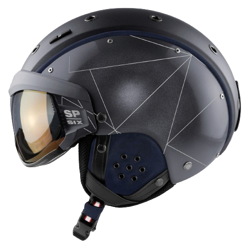 Lyžařská helma Casco SP-6 Limited Black Geometric - 2024/25