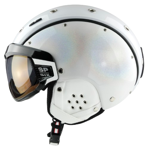 Lyžařská helma Casco SP-6 Limited White Black Chameleon - 2024/25