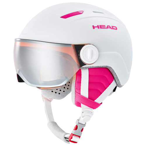 Lyžařská helma HEAD Maja Visor White - 2024/25