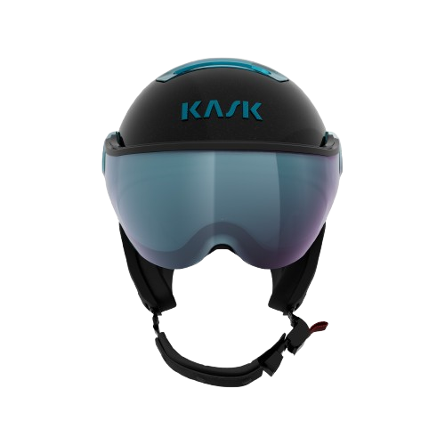 Lyžařská helma KASK Chrome Visor Black/Sky - 2024/25