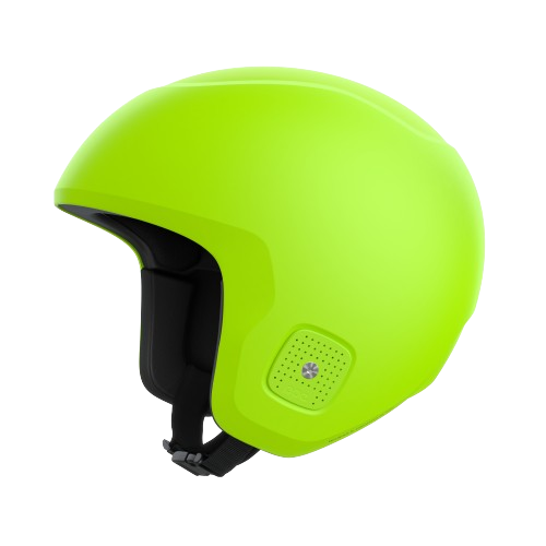 Lyžařská helma POC Skull Dura Jr Fluorescent Yellow/Green Matt - 2024/25