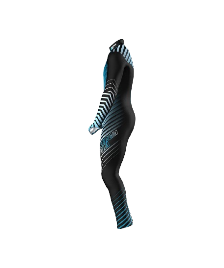 Lyžařská kombinéza ENERGIAPURA Active Black/Blue (non insulated,unpadded) - 2023/24