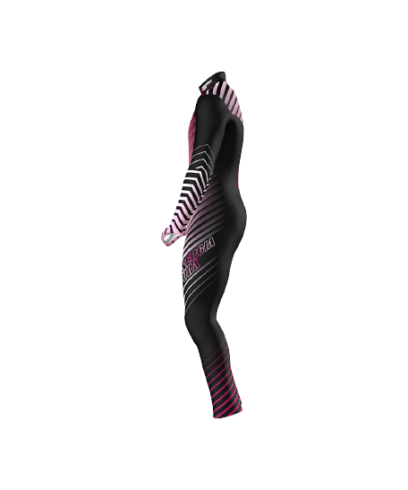 Lyžařská kombinéza ENERGIAPURA Active Black/Fuxia (insulated,unpadded) - 2023/24