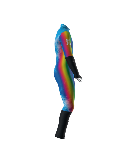 Lyžařská kombinéza ENERGIAPURA Rainbow Junior (insulated, unpadded) - 2023/24