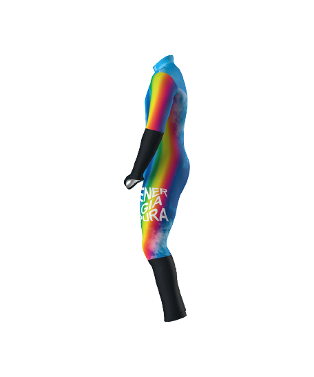 Lyžařská kombinéza ENERGIAPURA Rainbow Junior (insulated, unpadded) - 2023/24