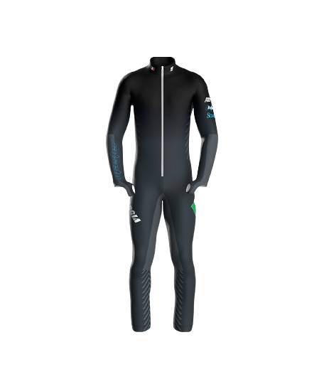 Lyžařská kombinéza Energiapura Master Black Junior (non insulated, padded) - 2024/25