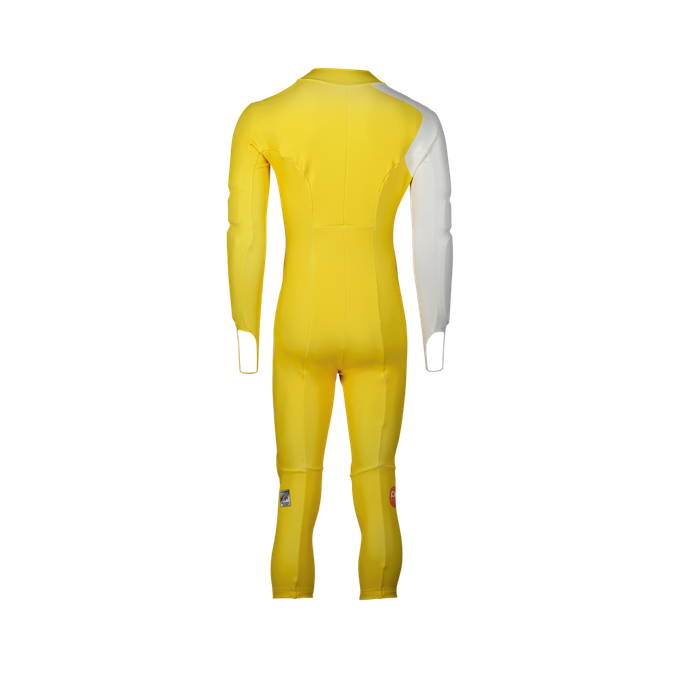 Lyžařská kombinéza POC Skin GS Aventurine Yellow/Hydrogen White - 2023/24