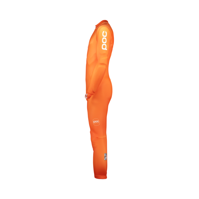 Lyžařská kombinéza Poc Skin GS Zink Orange/Hydrogen White - 2023/24