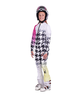 Lyžařská kombinéza Spyder Performance Gs Race Suit White Combo - 2023/24