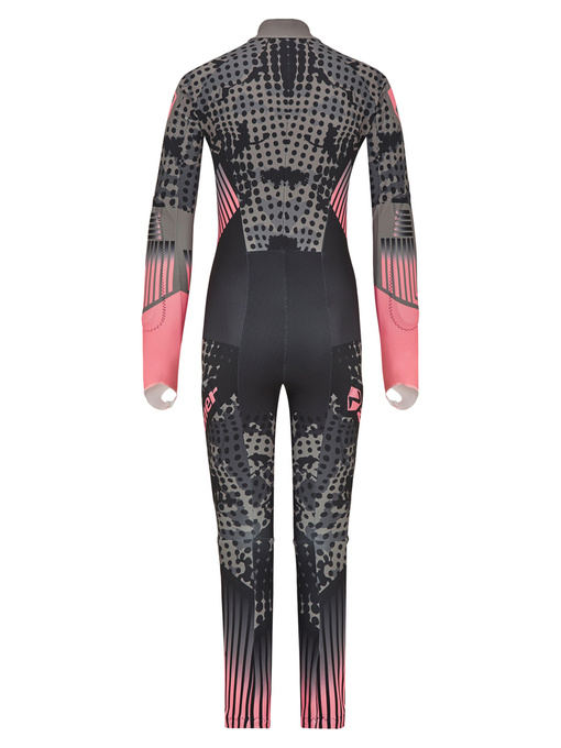 Lyžařská kombinéza Ziener RCE Racesuit Black Foggy Print Pink Vanilla - 2024/25