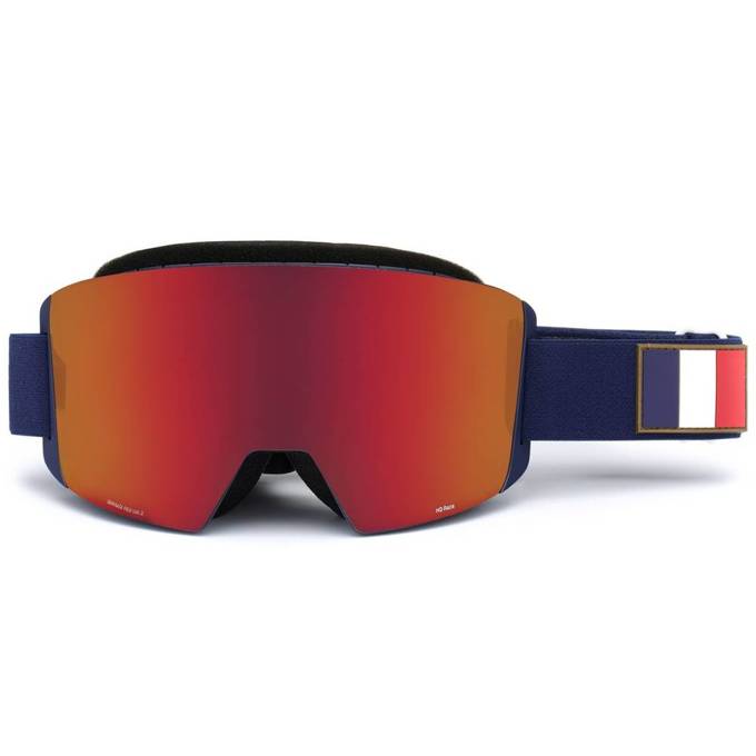 Lyžařské brýle Briko Gara FIS 8.8 France Matt Blue/White - 2023/24